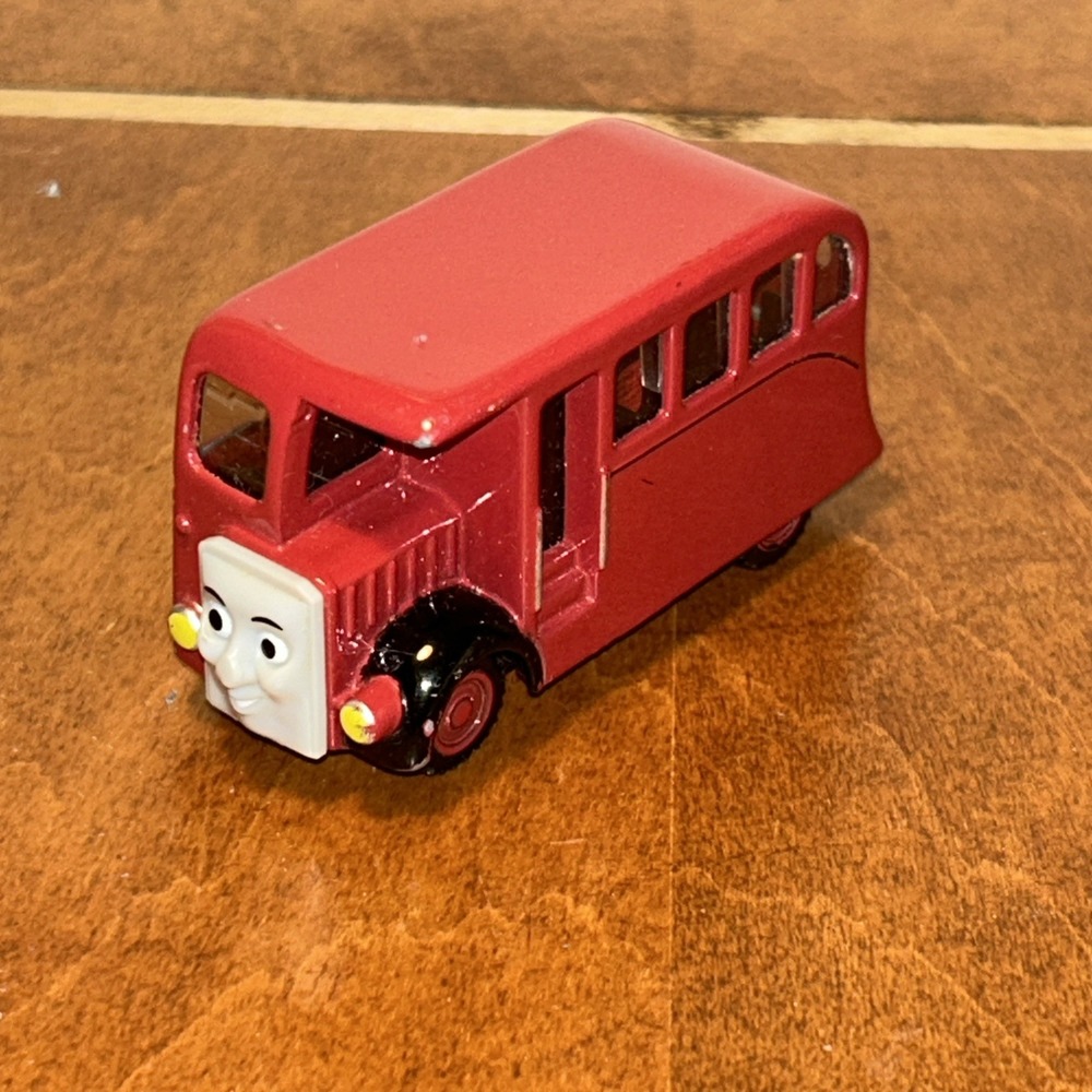 Bertie the Bus Thomas Train Friends Diecast Take Play Along 2012 Nice E1